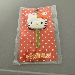 Hello Kitty Key Cover/Cap with Orange Bow - NEW